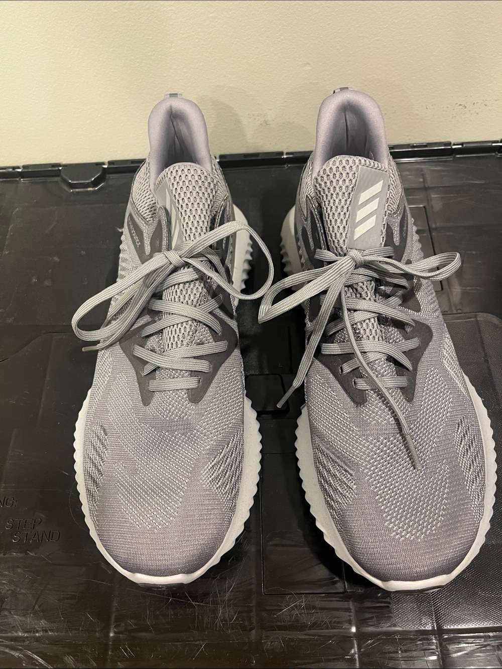 Adidas Alphabounce Grey Men’s Sneakers - Picture 3 of 11